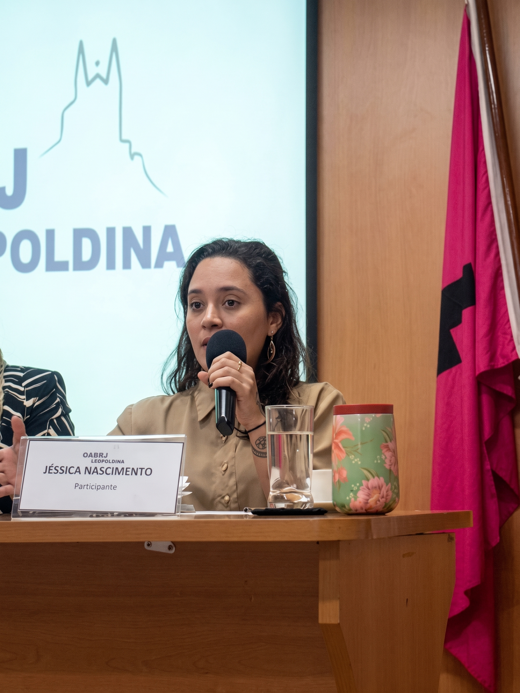 Dra. Jéssica Nascimento em painel da OABRJ Leopoldina